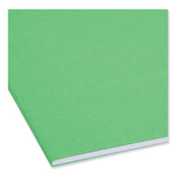 Smead™ Top Tab Colored Fastener Folders, 0.75" Expansion, 2 Fasteners, Legal Size, Green Exterior, 50/Box (SMD17140)