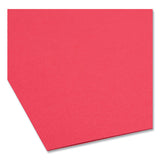 Smead™ Top Tab Colored Fastener Folders, 0.75" Expansion, 2 Fasteners, Legal Size, Red Exterior, 50/Box (SMD17740)
