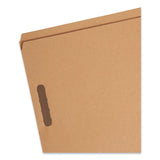 Smead™ Kraft Fastener Folders, 0.75" Expansion, 2 Fasteners, Legal Size, Kraft Exterior, 50/Box (SMD19813)