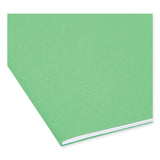 Smead™ FasTab Hanging Folders, Letter Size, 1/3-Cut Tabs, Green, 20/Box (SMD64098)