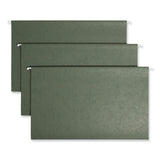 Smead™ Hanging Folders, Legal Size, 1/3-Cut Tabs, Standard Green, 25/Box (SMD64135) Box of 25