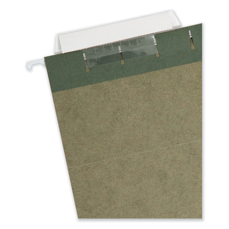 Smead™ Hanging Folders, Legal Size, 1/3-Cut Tabs, Standard Green, 25/Box (SMD64135) Box of 25