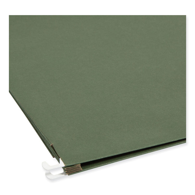 Smead™ Hanging Pockets with Full-Height Gusset, 1 Section, 3.5" Capacity, Letter Size, Standard Green, 10/Box (SMD64220) Box of 10