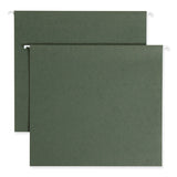 Smead™ Box Bottom Hanging File Folders, 3" Capacity, Letter Size, Standard Green, 25/Box (SMD64279)