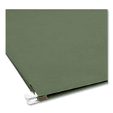 Smead™ Hanging Pockets with Full-Height Gusset, 1 Section, 3.5" Capacity, Legal Size, Standard Green, 10/Box (SMD64320) Box of 10