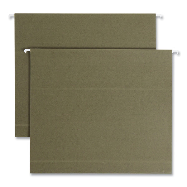 Smead Box Bottom Hanging File Folders, Letter Size, Standard Green, 25/Box (SMD65090) Box of 25