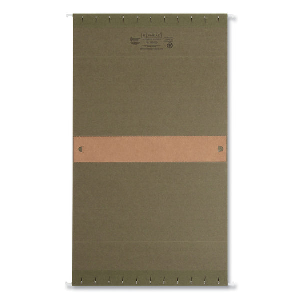 Smead Box Bottom Hanging File Folders, Letter Size, Standard Green, 25/Box (SMD65090) Box of 25