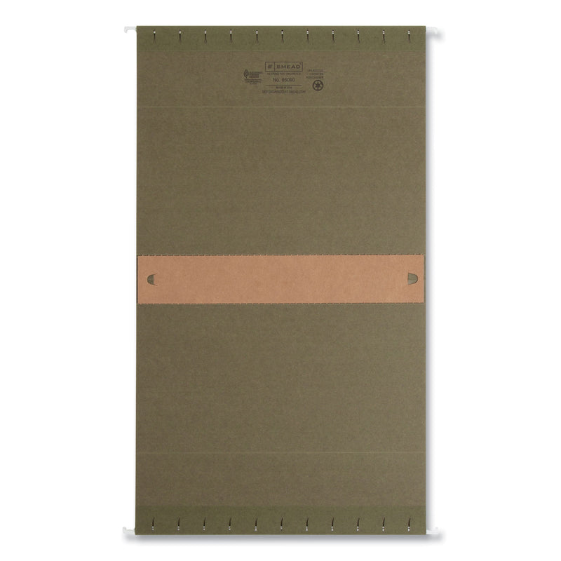 Smead Box Bottom Hanging File Folders, Letter Size, Standard Green, 25/Box (SMD65090) Box of 25