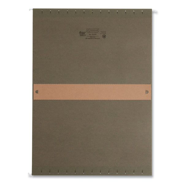 Smead Box Bottom Hanging File Folders, Legal Size, Standard Green, 25/Box (SMD65095) Box of 25