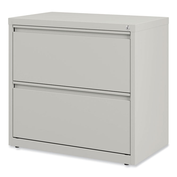 Alera® Lateral File, 2 Legal/Letter-Size File Drawers, Light Gray, 36" x 18.63" x 28" (ALEHLF3029LG)