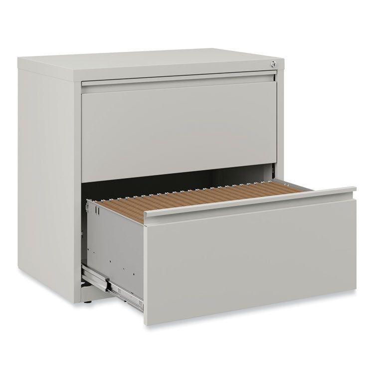 Alera® Lateral File, 2 Legal/Letter-Size File Drawers, Light Gray, 36" x 18.63" x 28" (ALEHLF3029LG)