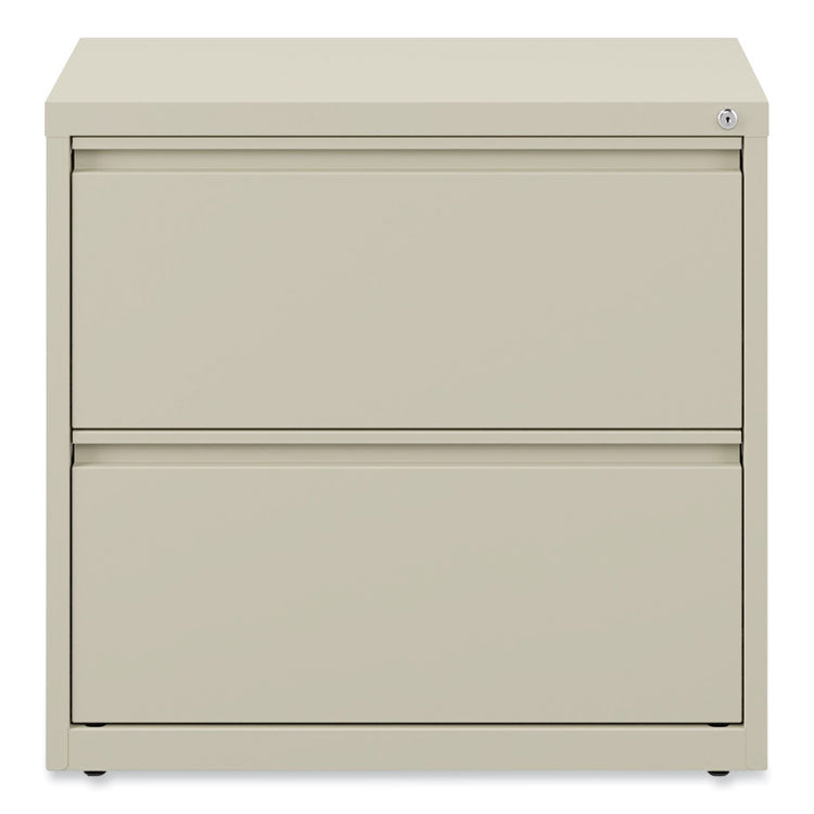 Alera® Lateral File, 2 Legal/Letter-Size File Drawers, Putty, 30" x 18.63" x 28" (ALEHLF3029PY) Each