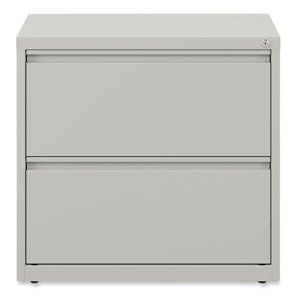 Alera® Lateral File, 2 Legal/Letter-Size File Drawers, Light Gray, 36" x 18.63" x 28" (ALEHLF3029LG)