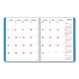 Brownline® Mountains 14-Month Planner, Mountains Photography, 11 x 8.5, Blue/Green Cover, 14-Month (Dec to Jan): 2023 to 2025 (REDCB1262G04)