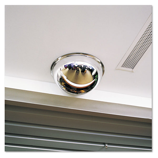 See All® Full Dome Convex Security Mirror, Full Dome, 18" Diameter (SEEPV18360) Each