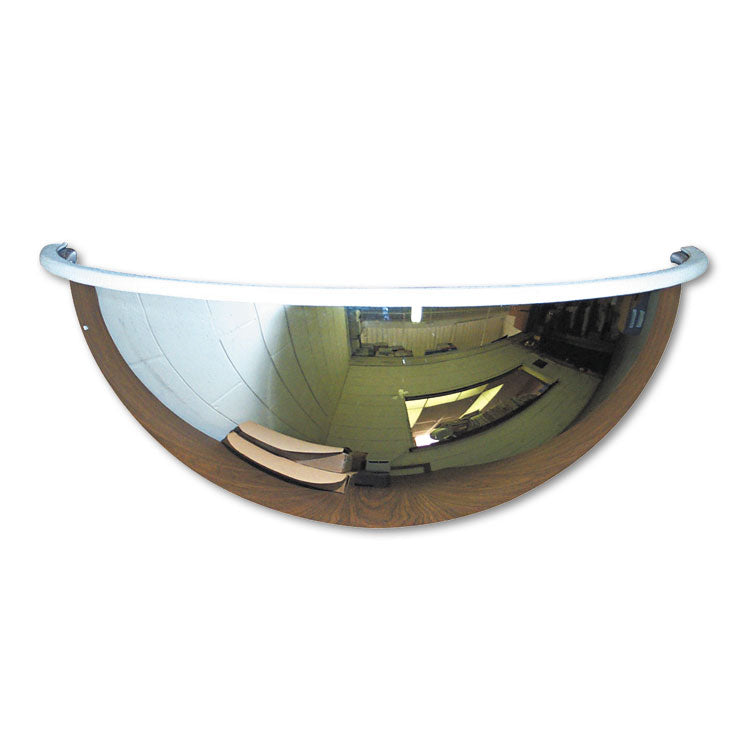 See All® Half-Dome Convex Security Mirror, Half-Dome, 26" Diameter (SEEPV26180) Each