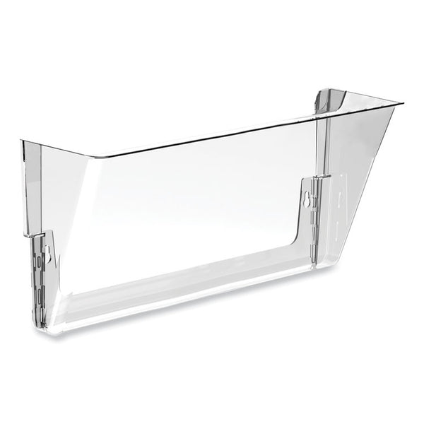 Storex Wall File, Letter Size, 13" x 4" x 7", Clear (STX70213U06C) Each