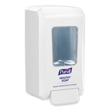 PURELL® FMX-20 Soap Push-Style Dispenser, 2,000 mL, 4.68 x 6.5 x 11.66, For K-12 Schools, White (GOJ524006) Case of 6