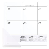 AT-A-GLANCE® Seascape Panoramic Desk Pad, Seascape Panoramic Photography, 22 x 17, White Sheets, Clear Corners, 12-Month (Jan-Dec): 2024 (AAG89803)