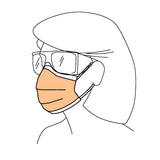 FluidShield Procedure Mask Anti-fog Foam ASTM Level 3 Earloops One Size Fits Most (418298_BX) 40/BX
