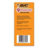 BIC® PrevaGuard Round Stic Pen, Stick, Medium 1 mm, Blue Ink, Translucent Blue Barrel, 60/Pack (BICGSAM60BLU)