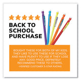 BIC® Xtra-Smooth Bright Edition Mechanical Pencils, 0.7 mm, HB (#2), Black Lead, Assorted Barrel Colors, 24/Pack, 6 Packs/Carton (BICMPCE144EBLK) Pack of 144