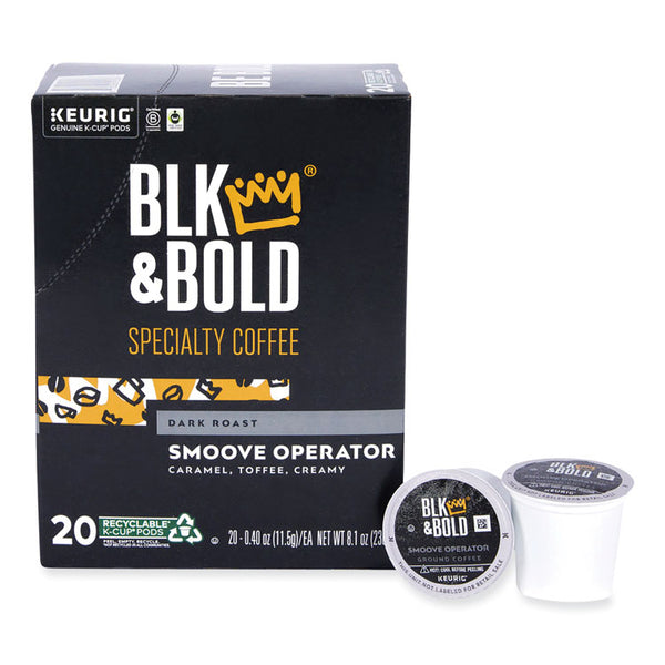 BLK & Bold® Smoove Operator K-Cups, 20/Box (BKDOKB90056)