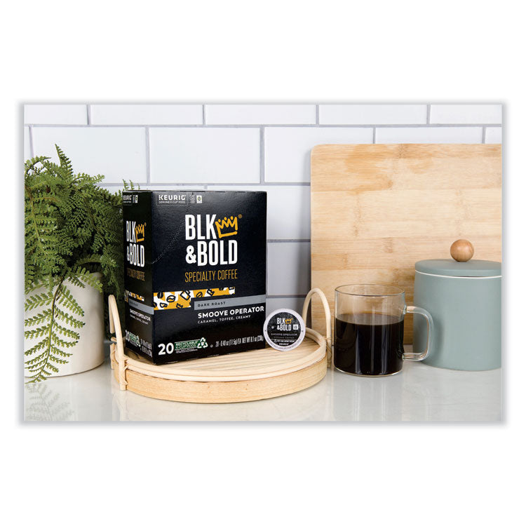 BLK & Bold® Smoove Operator K-Cups, 20/Box (BKDOKB90056)