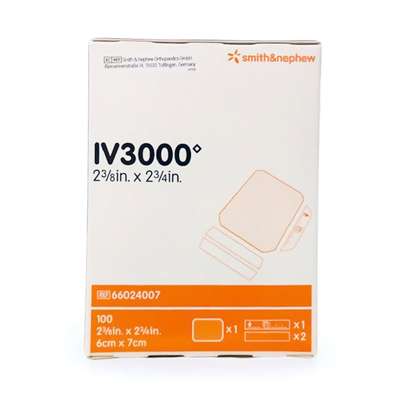 IV3000™ I.V. Dressing REATIC Film 2-3/8 X 2-3/8 Inch Sterile (636776_BX) 100/BX