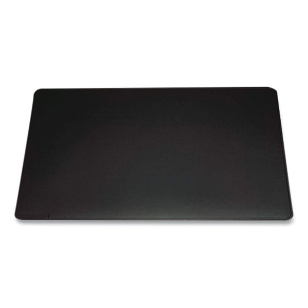 Durable® Anti-Slip Contoured Edge PVC Desk Pad, 20.5 x 25.5, Black (DBL710301)