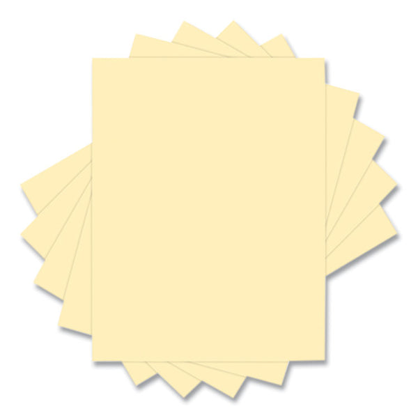 Lettermark™ 30% Recycled Colored Paper, 20 lb Bond Weight, 8.5 x 11, Cream, 500/Ream (DMR94296)