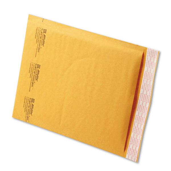 Sealed Air Jiffylite Self-Seal Bubble Mailer, #2, Barrier Bubble Air Cell Cushion, Self-Adhesive Closure, 8.5 x 12, Brown Kraft, 100/CT (SEL39093)