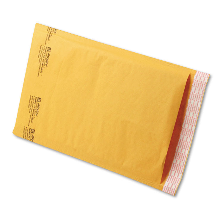 Sealed Air Jiffylite Self-Seal Bubble Mailer, #3, Barrier Bubble Air Cell Cushion, Self-Adhesive Closure, 8.5 x 14.5, Brown Kraft,100/CT (SEL39094) Carton of 100