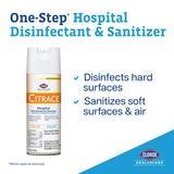 Clorox Healthcare® Citrace® Hospital Surface Disinfectant / Sanitizer Alcohol Based Aerosol Spray Liquid 14 oz. Can Citrus Scent NonSterile (156486_CS) 12/CS