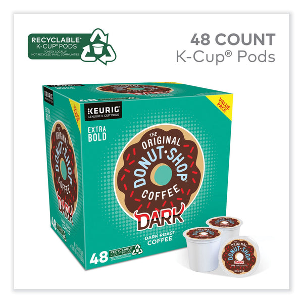 The Original Donut Shop® DARK K-Cups, Regular Extra Bold, 48/Box (GMT5000355634) Box of 48