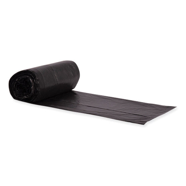 Heritage Eco Blend Max Can Liners, 60 gal, 0.8 mil, 38" x 58", Black, 20 Bags/Roll, 5 Rolls/Carton (HERL7658TKER1) Case of 100