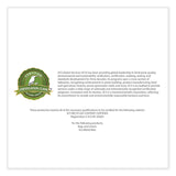 Heritage Eco Blend Max Can Liners, 40 to 45 gal, 0.8 mil, 40" x 46", Clear, 25 Bags/Roll, 6 Rolls/Carton (HERL8046TCER1) Case of 150