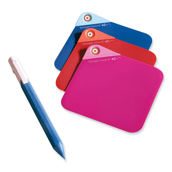 Boogie Board™ VersaNotes Starter Pack Reusable Notes, Three Assorted Color Notes plus Pen (IMV10M60001)