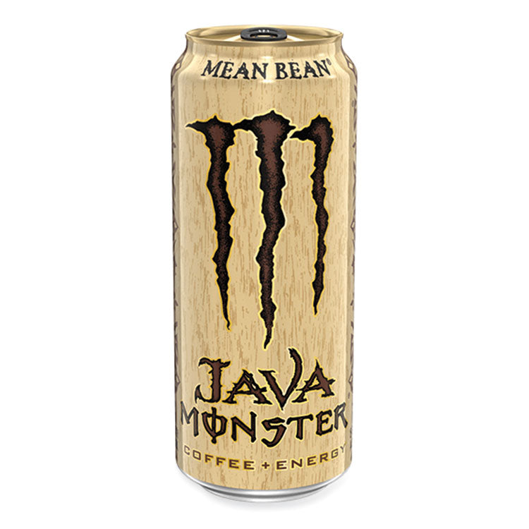 Monster® Java Monster Cold Brew Coffee, Mean Bean, 15 oz Can, 12/Pack (CCR070847812609) Pack of 12