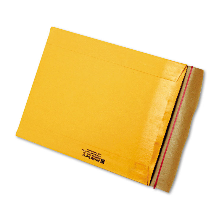 Sealed Air Jiffy Rigi Bag Mailer, #4, Square Flap, Self-Adhesive Closure, 9.5 x 13, Natural Kraft, 200/Carton (SEL89273) Case of 200