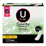 Kotex® U by Kotex Security Lightdays Liners, Unscented, 129/Pack (KCM49060) Pack of 129