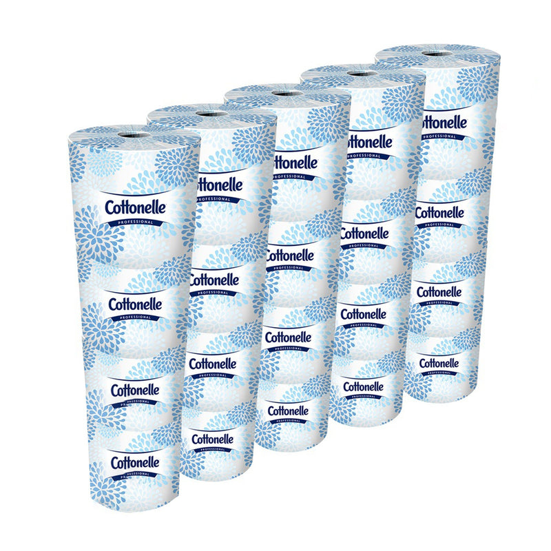 Kleenex® Cottonelle® Professional Toilet Tissue White 2-Ply Standard Size Cored Roll 451 Sheets 4 X 4 Inch (532821_CS) 20/CS