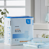 McKesson Classic Unisex Adult Incontinence Brief Large Disposable Light Absorbency (973139_CS) 72/CS