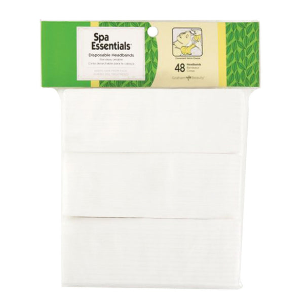 Spa Essentials® Headband White One Size Fits Most (547572_CS) 480/CS