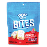 Kellogg's® Pop Tarts Bites, Frosted Strawberry, 3.5 oz Bag, 6/Carton (KEB25069) Case of 6