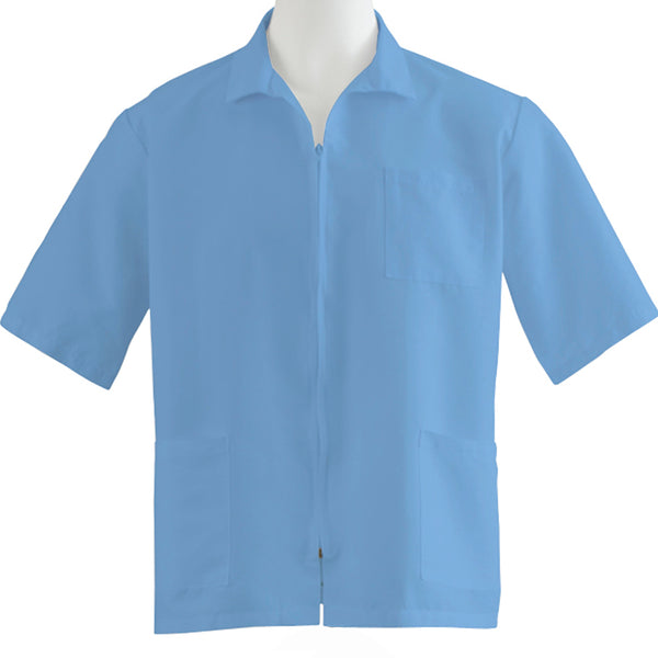 Medline Unisex Zip Front Smock, 1/EA (87005RCWS) Each