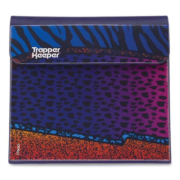 Mead® Trapper Keeper 3-Ring Pocket Binder, 1" Capacity, 11.25 x 12.19, Animal (MEA260038CP1ECM)