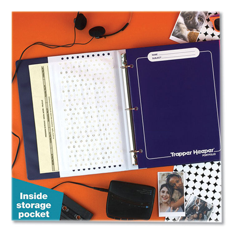 Mead® Trapper Keeper 3-Ring Pocket Binder, 1" Capacity, 11.25 x 12.19, Animal (MEA260038CP1ECM)