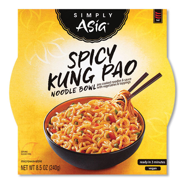 McCormick® Simply Asia Spicy Kung Pao Noodle Bowl, 8.5 oz, 6/Carton (MKCTHA000831) Case of 6