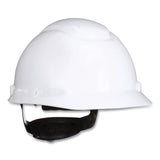 3M™ SecureFit Hard Hat with Uvicator, Four-Point Ratchet Suspension, White (MMMH701SFRUV) Each